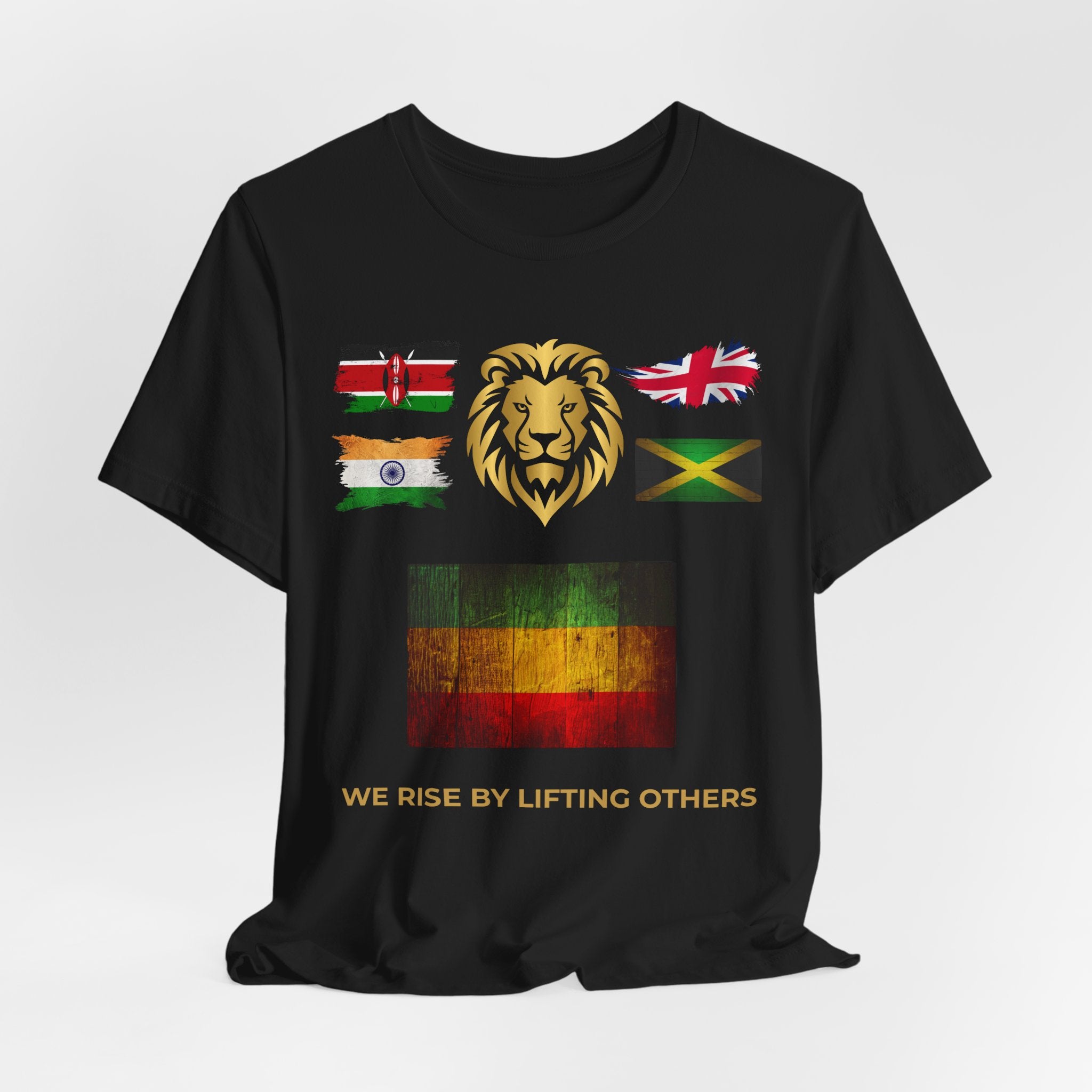 Reggae Lion Flag T-Shirt — Reggaeland 2026 Concert Tee