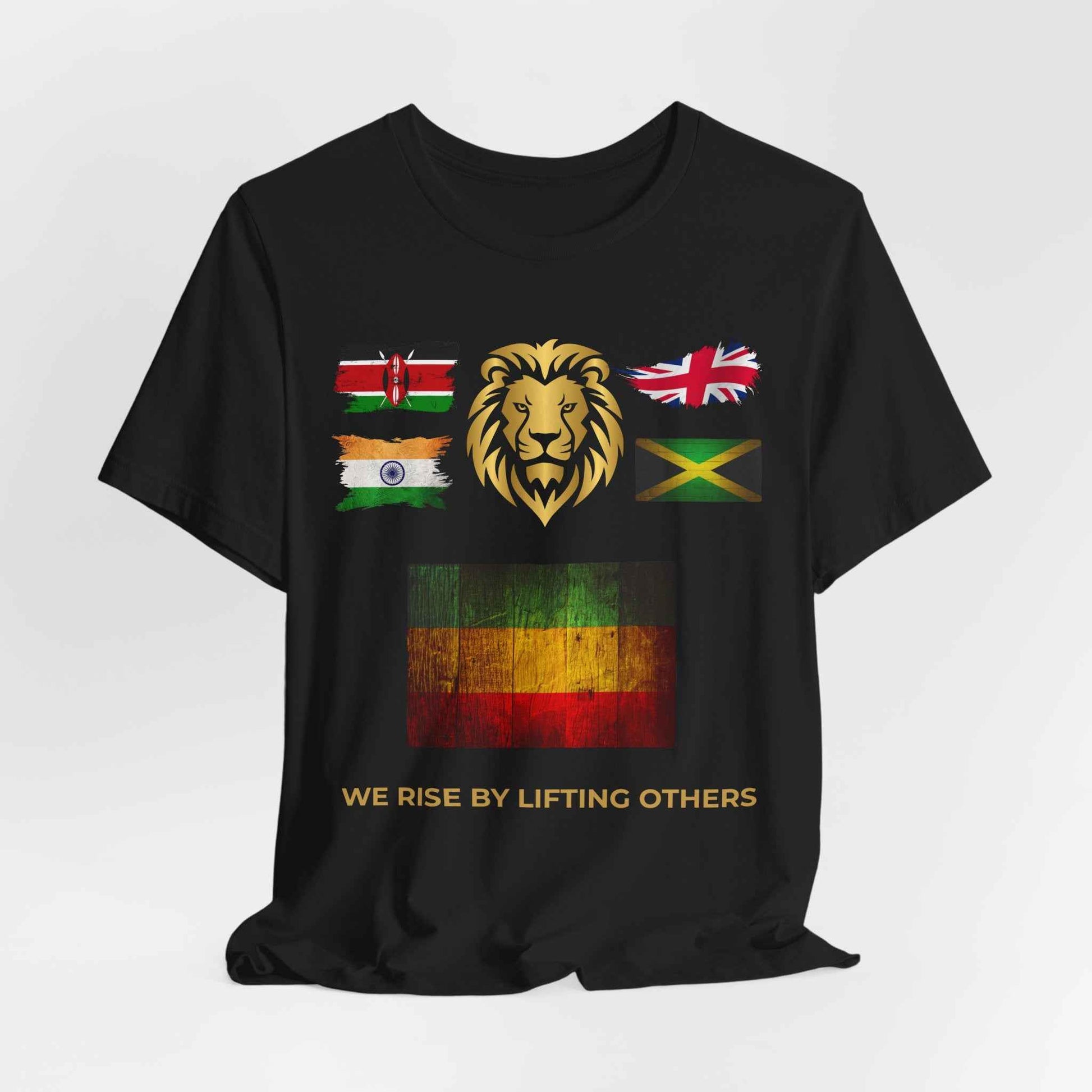 Reggae Lion Flag T-Shirt — Reggaeland 2026 Concert Tee