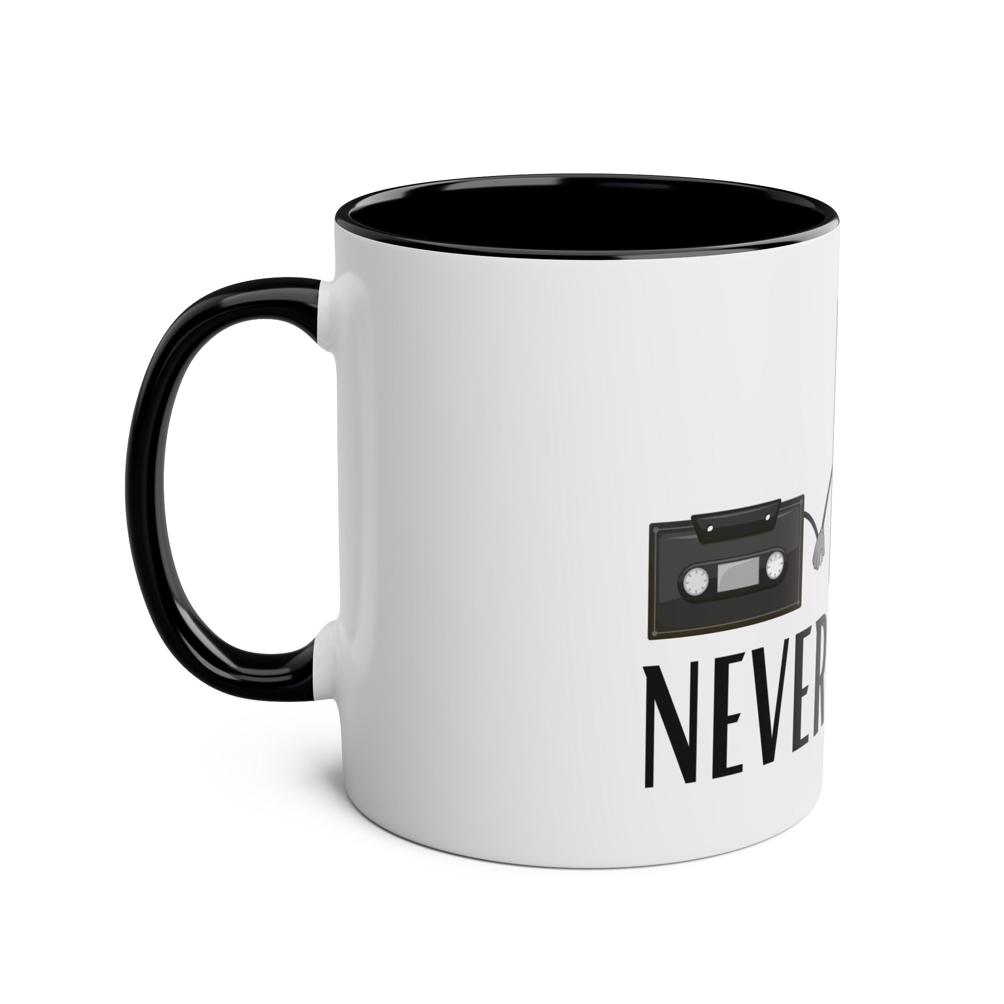 Never Forget, Mugs, 2 tone, Birthday Gift, Good Old Times, Conscience Garment, Coffee, Tea, Funny