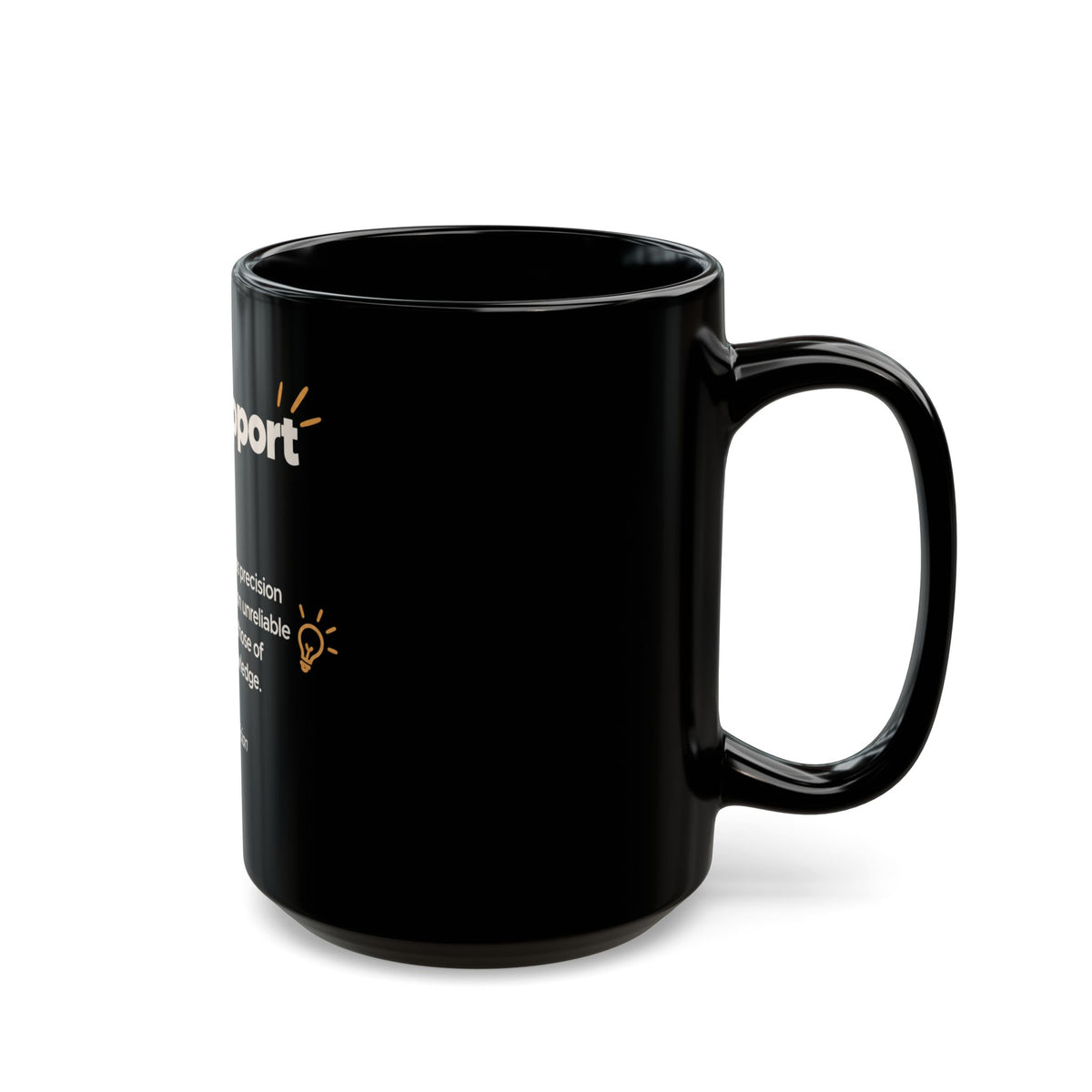 Tech Support Definition Mug — Funny IT Coffee Cup (11oz & 15oz) Gifts AI