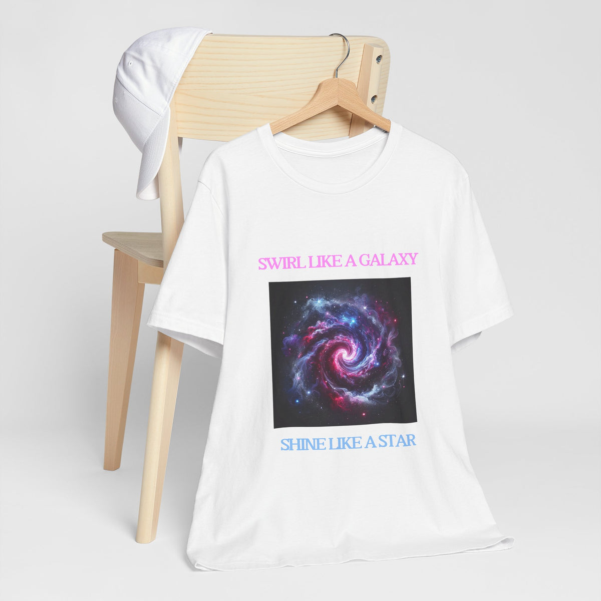 Galaxy Swirl T-Shirt - Swirl like a galaxy, shine like a star - Conscience Garment
