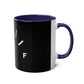 Funny Two-Tone Coffee Mug with Fuel Coffee Gauge Design - Conscience Garment