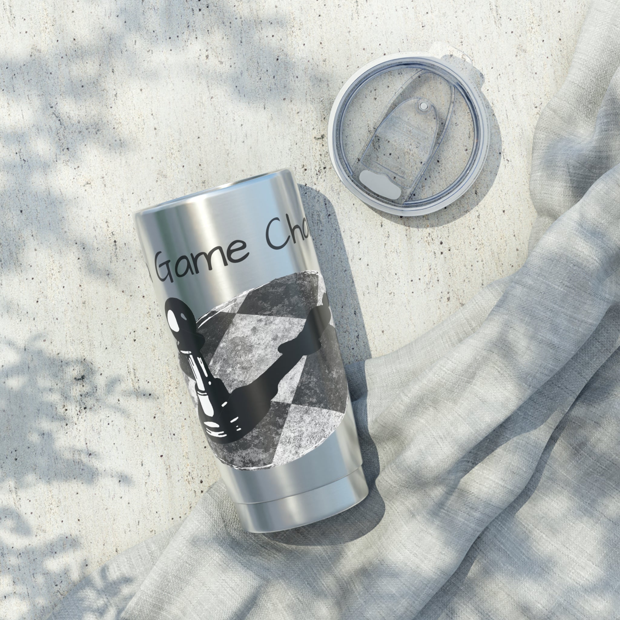 Be a Game Changer with our Exclusive Chess Tumbler