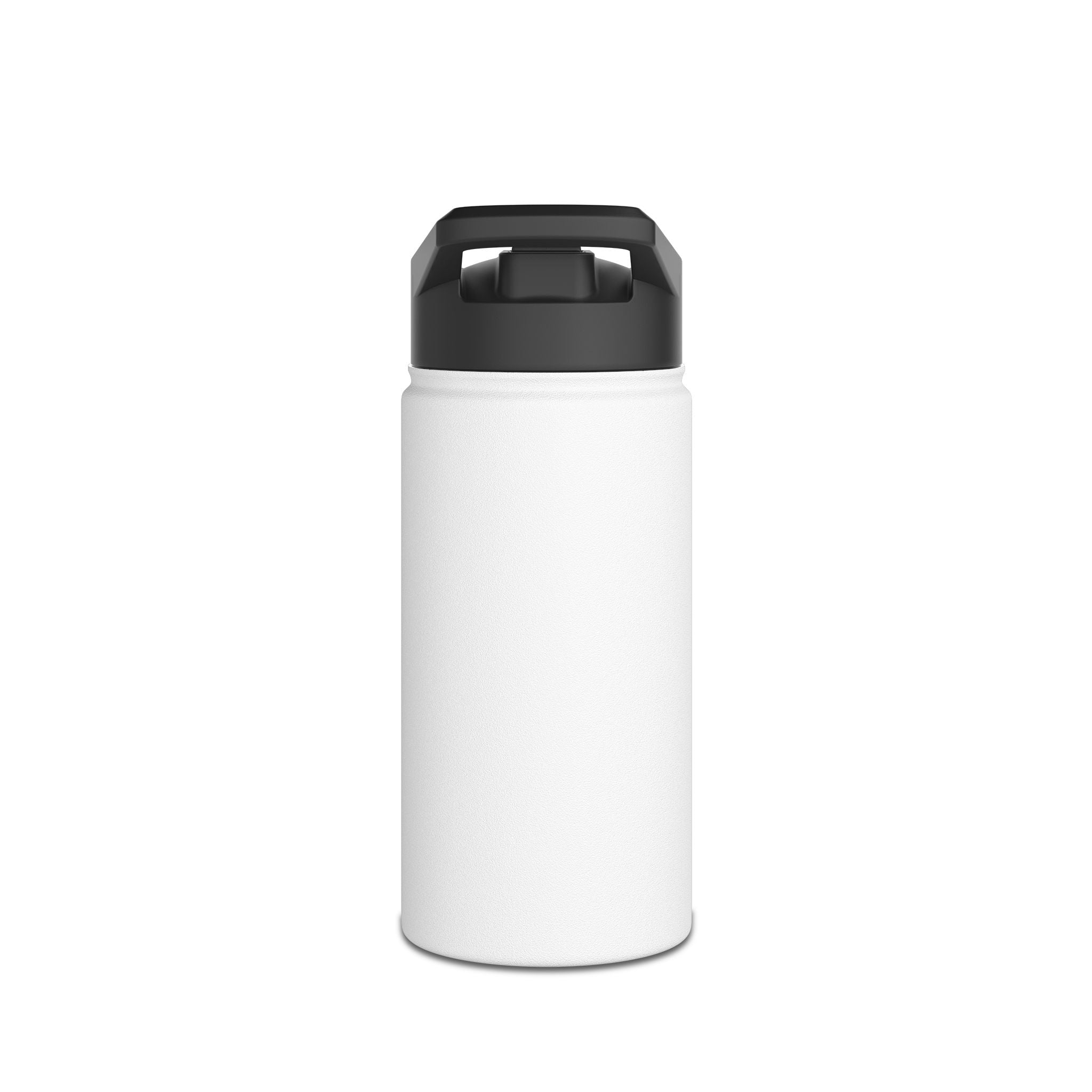 Stay Hydrated Stay Happy Stainless Steel Water Bottle — Cute Earth & Water Drop Design