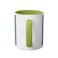 Motivational Two-Tone Mug - Be Different Design, 11oz - Conscience Garment