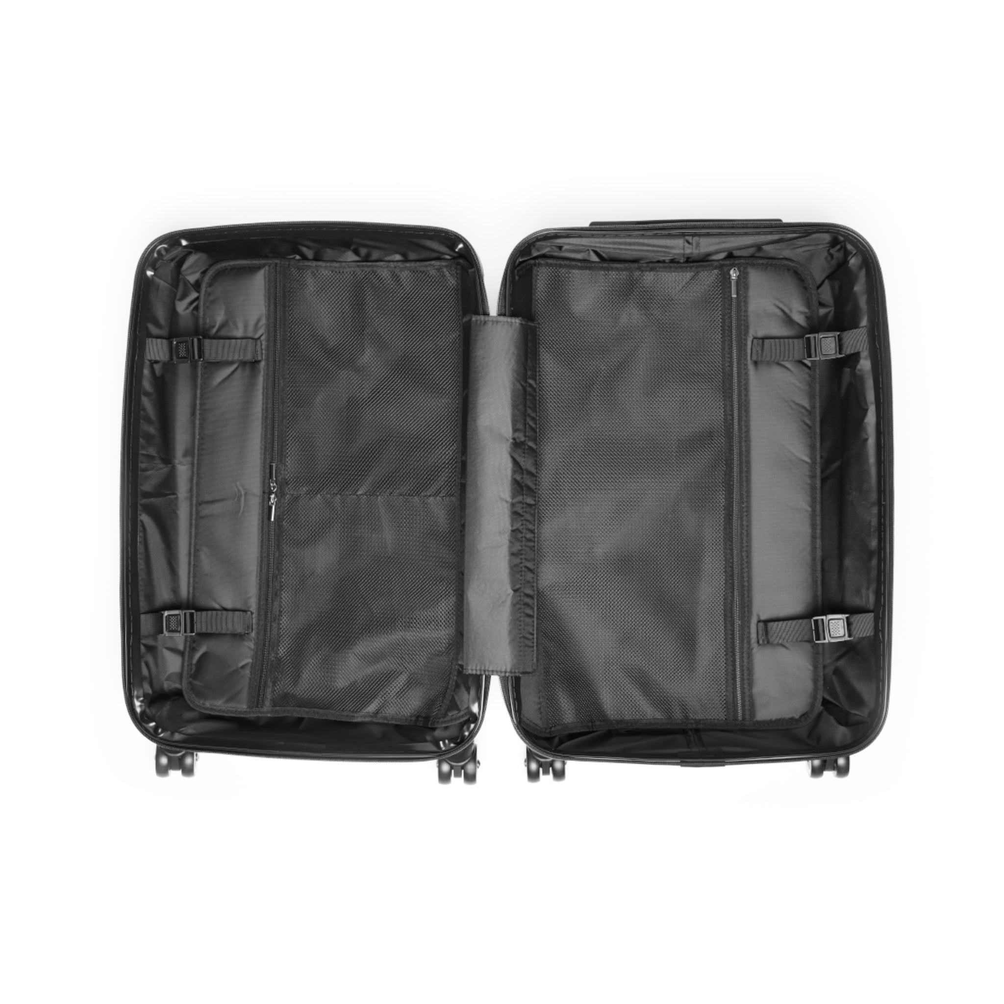 Lion Crest Suitcase – Gold Lion Travel Luggage