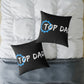 Top Dad Pillow — Square Decorative Throw Pillow