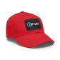 Dad Hat with Leather Patch (Rectangle) - Conscience Garment