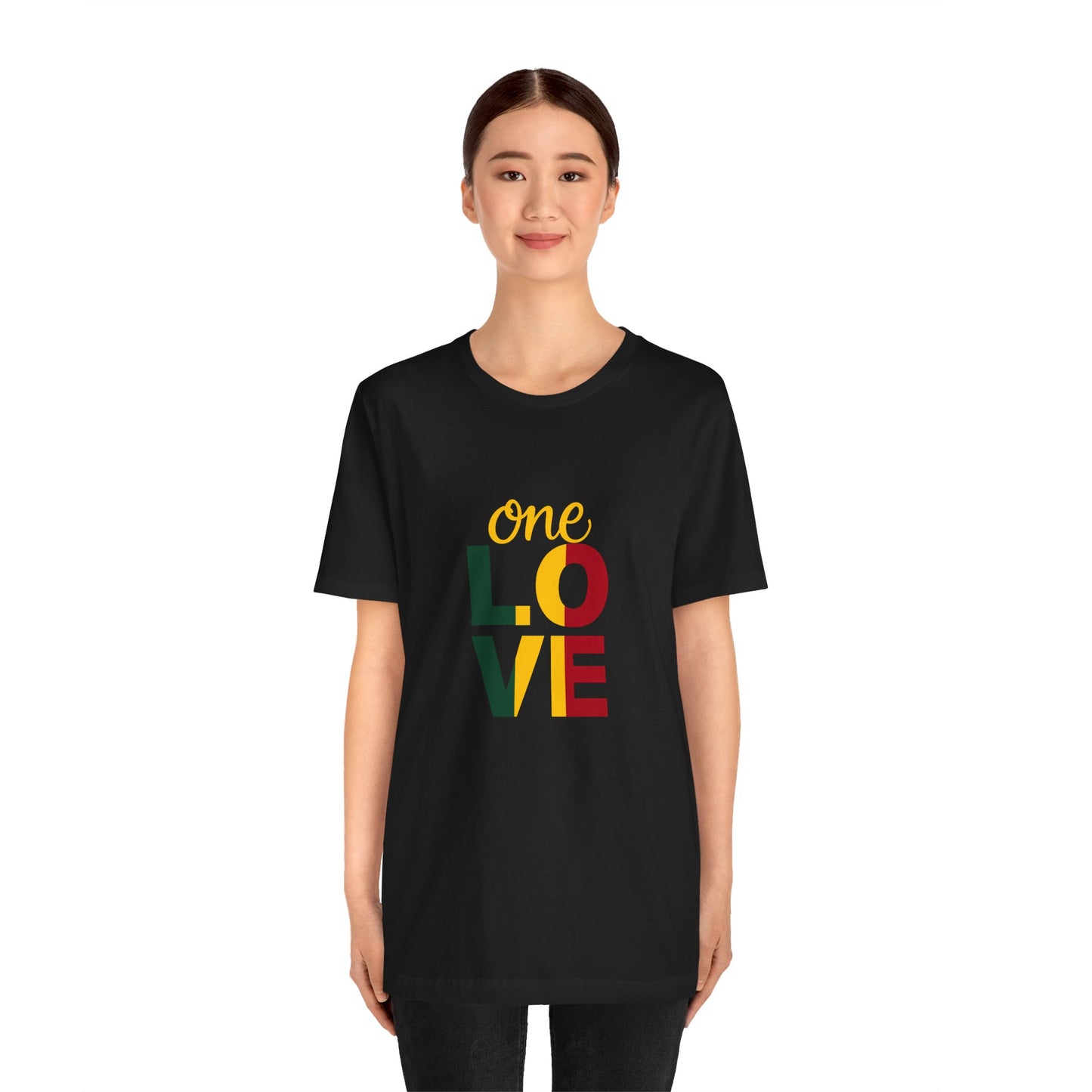 One Love Reggae T-shirt Short Sleeve