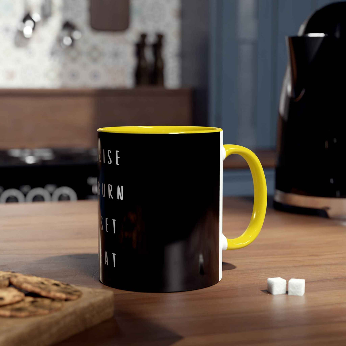 Holiday Coffee Mug - Sunrise Sunburn Sunset Repeat  - 11oz