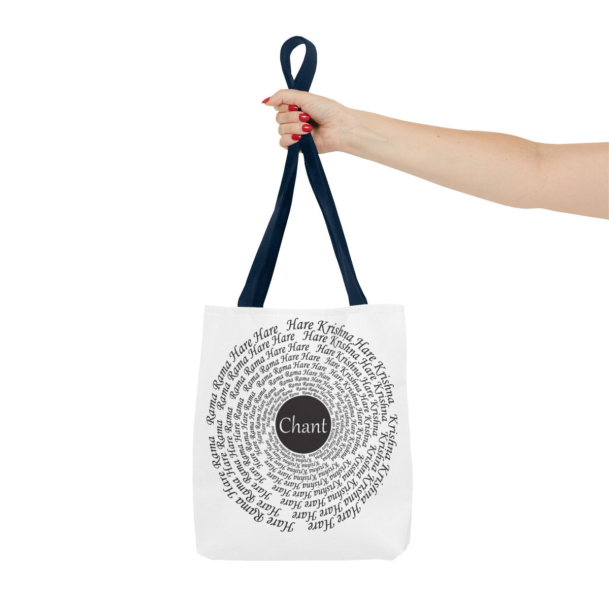 Hare Krishna Chant Mantra Meditation Tote Bag