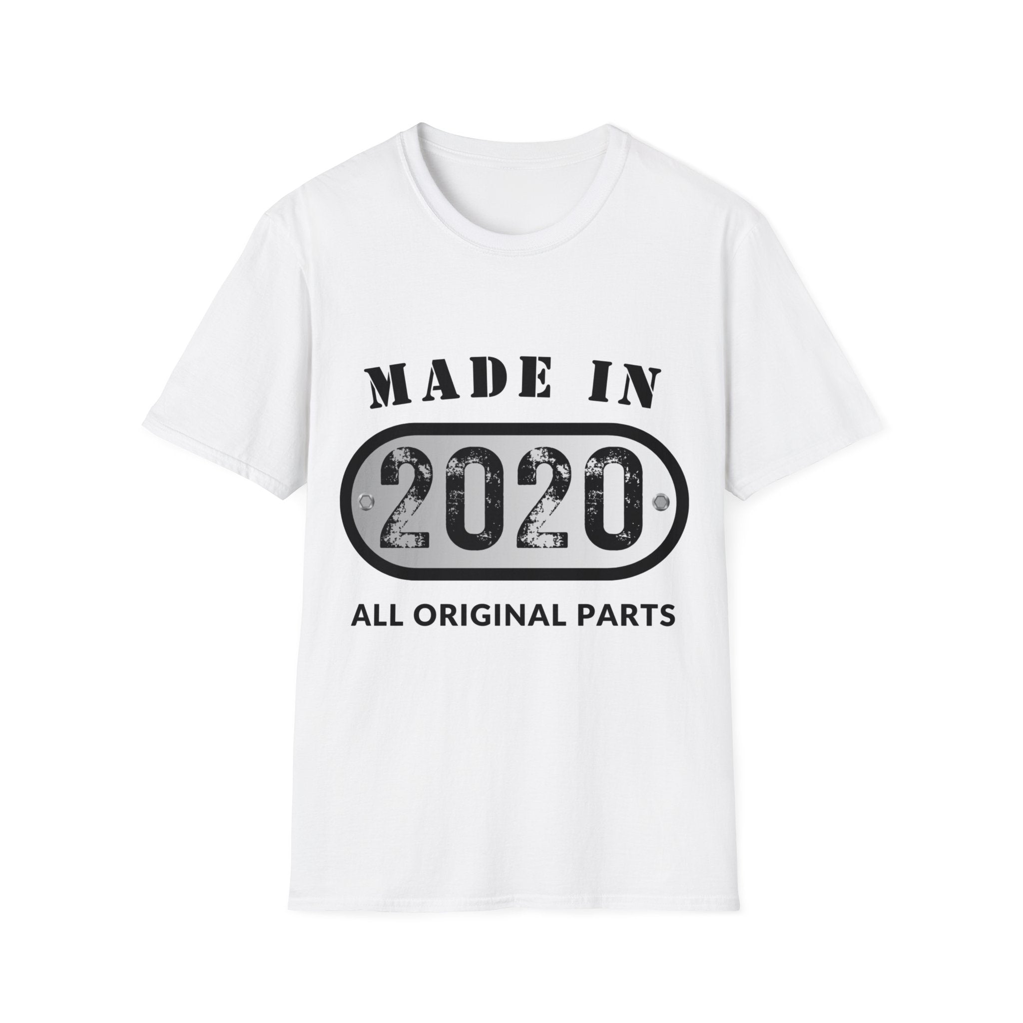 Made In 2020 T Shirt, Unisex, Men, Women, Cotton, Birthday Gift, Mindfulness, Motivational, Inspirational, Positive, Mindset