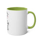 70th Birthday Two-Tone Coffee Mug, 11oz - Conscience Garment