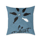 Be Different Fish Throw Pillow – Inspirational Nautical Accent Cushion