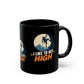 Climbing Mug – "I Like to Get High" Rock Climber Coffee Cup Gift