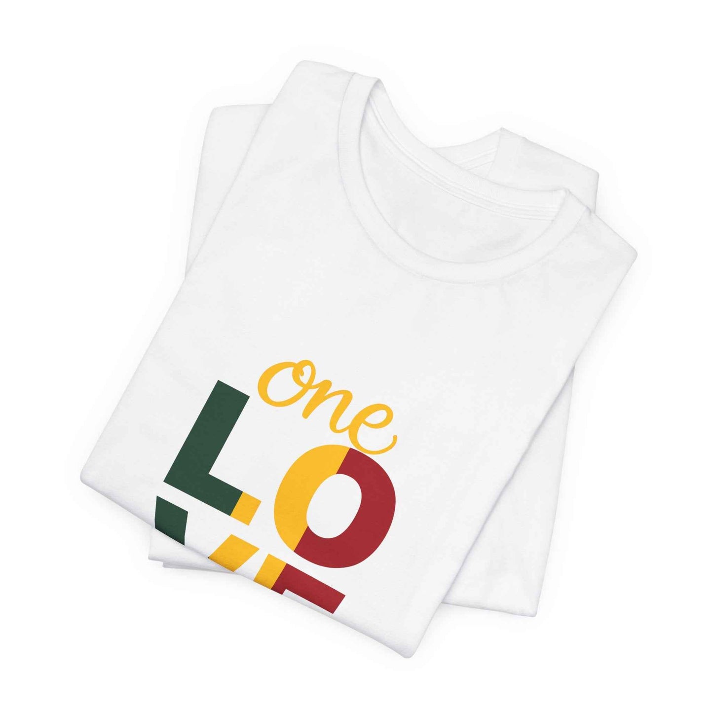 One Love Reggae T-shirt Short Sleeve