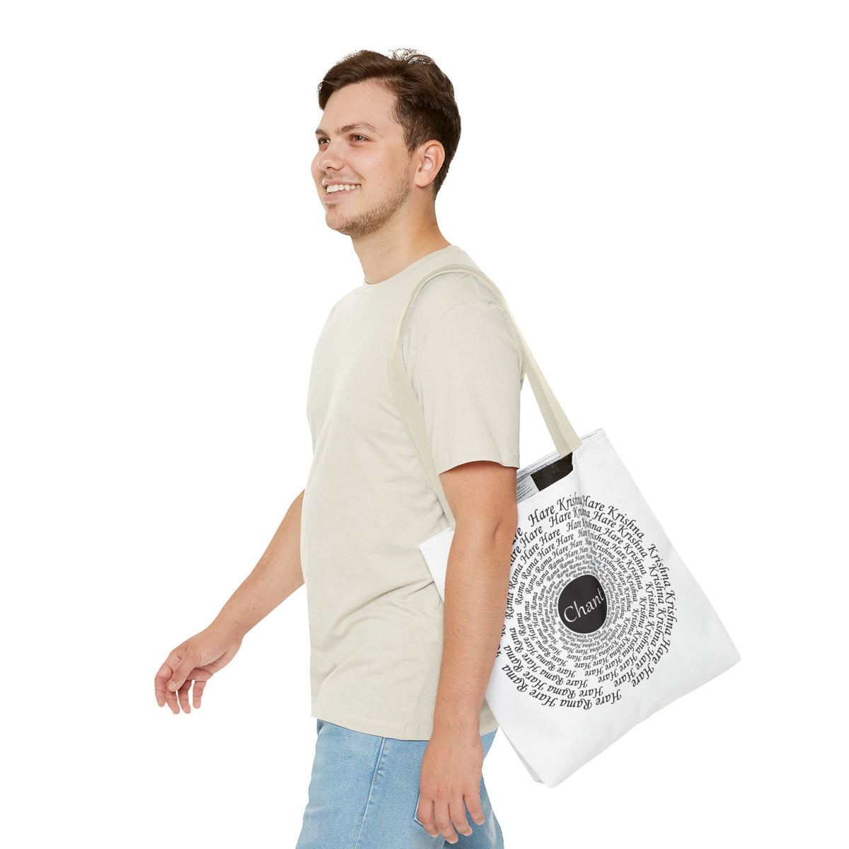 Hare Krishna Chant Mantra Meditation Tote Bag