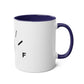 Funny Two-Tone Coffee Mug with Fuel Coffee Gauge Design - Conscience Garment