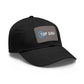 Dad Hat with Leather Patch (Rectangle) - Conscience Garment