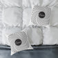 Hare Krishna chant Meditation Square Pillow — Spiritual Mantra Decorative Cushion