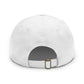 Dad Hat with Leather Patch (Rectangle) - Conscience Garment