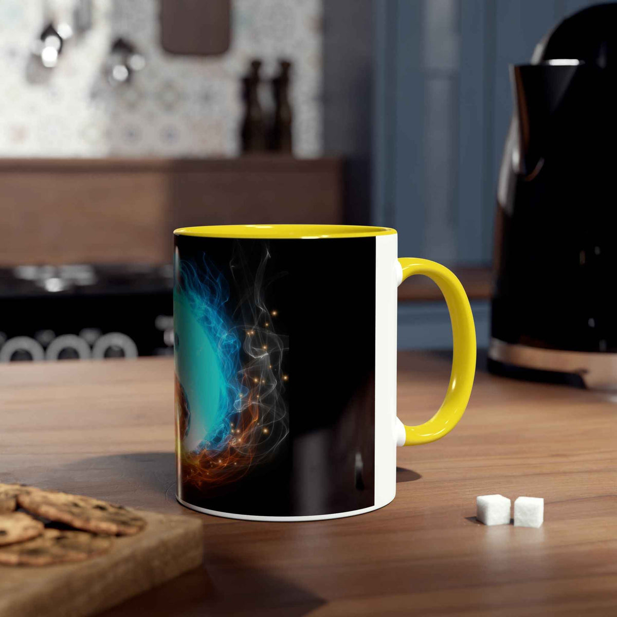 Yin Yang Elements Mug, 11oz