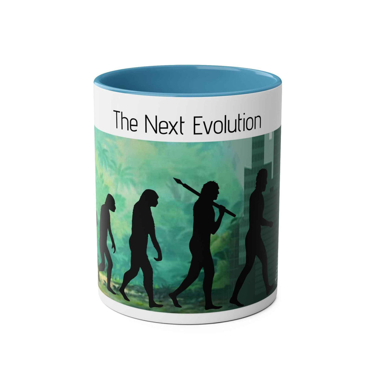 Evolution Coffee Mug Two-Tone 11oz