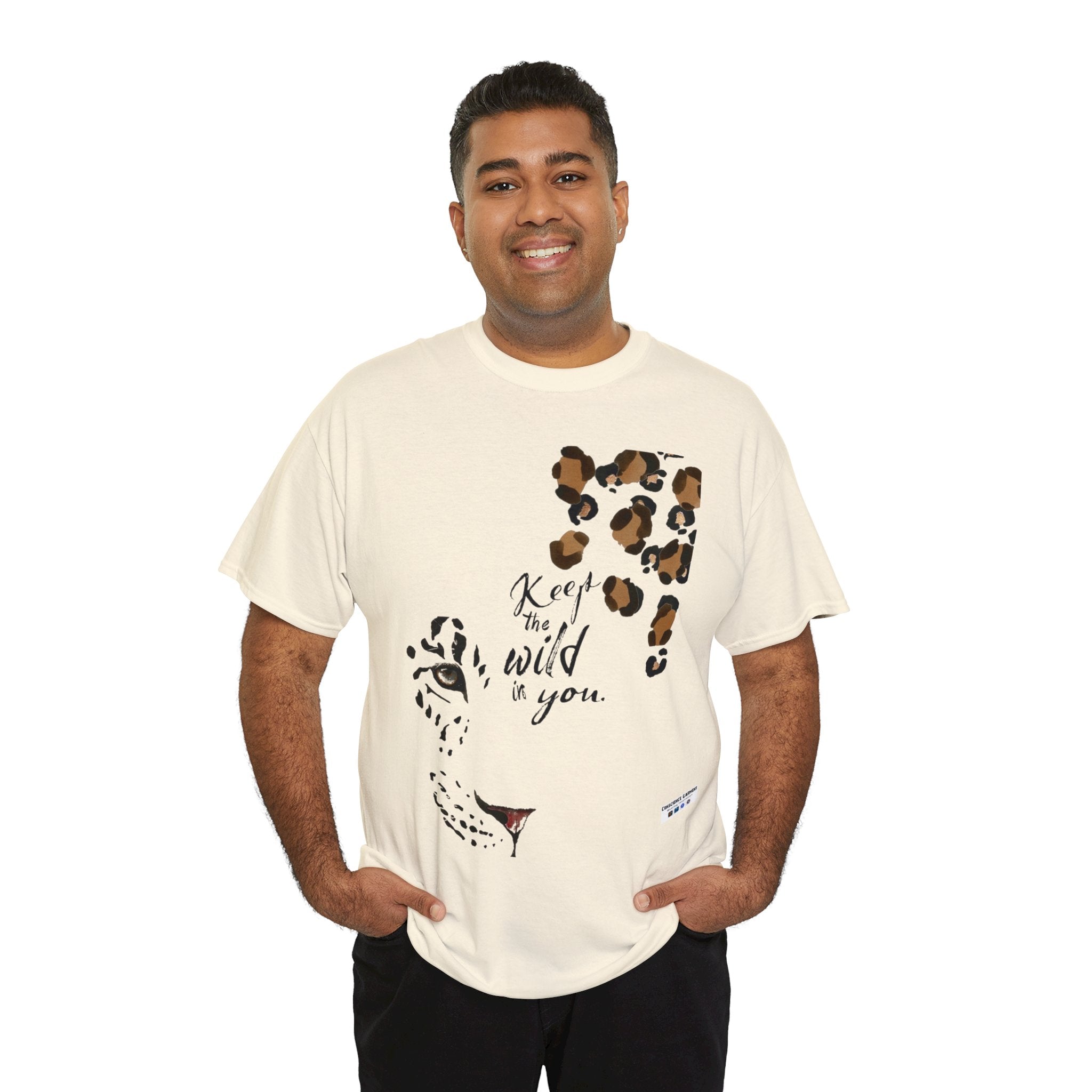 The Wild in You, Tiger, T Shirt, Lion, Nature, White, Ash, Sand, Sport Grey, Natural, Motivation, Inspiration, Mindfulness