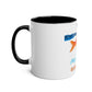 Mindset is Everything Two-Tone Coffee Mug, Birthday Gift, 7 Colors - Conscience Garment