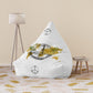 World Peace Globe Peace Sign Bean Bag