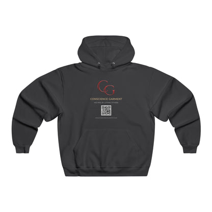 Community Care Hoodie — "We Rise By Lifting Others" Charcoal Sweatshirt