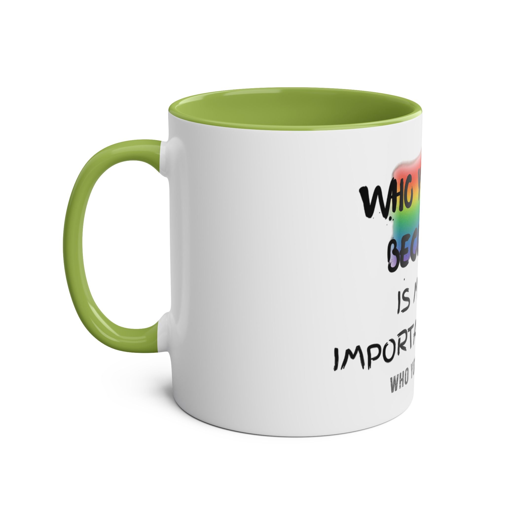 LGBT Two-Tone Coffee Mug, Gift, 7 Colors