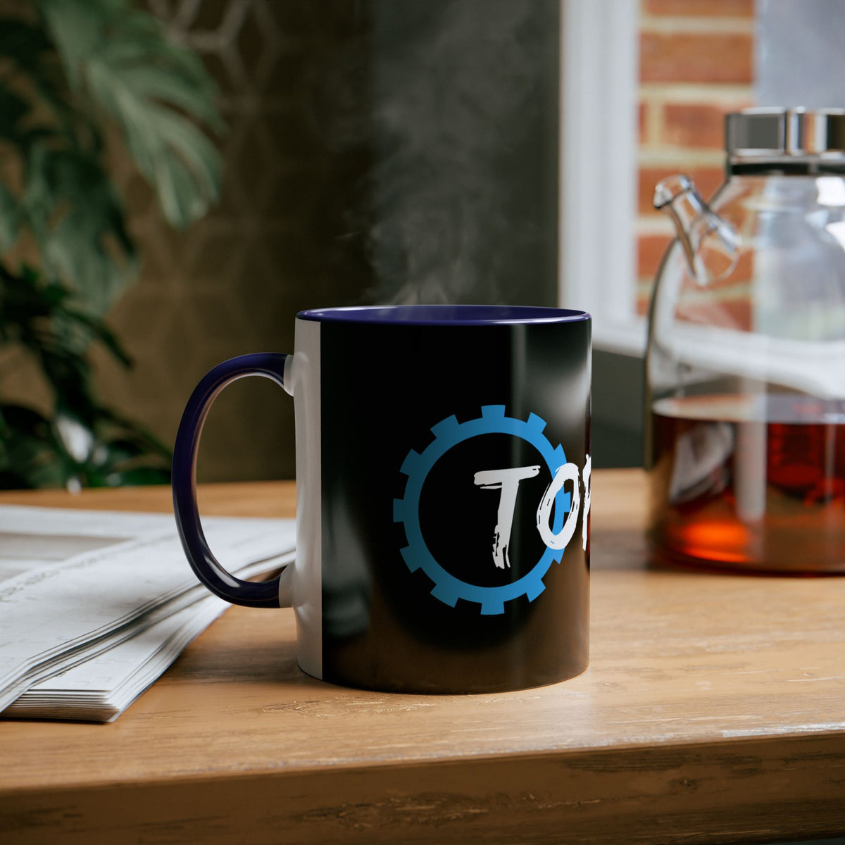 Top Bro Coffee Mug - Two-Tone, 11oz