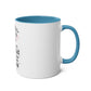 60th Birthday Two-Tone Coffee Mug, 11oz - Conscience Garment