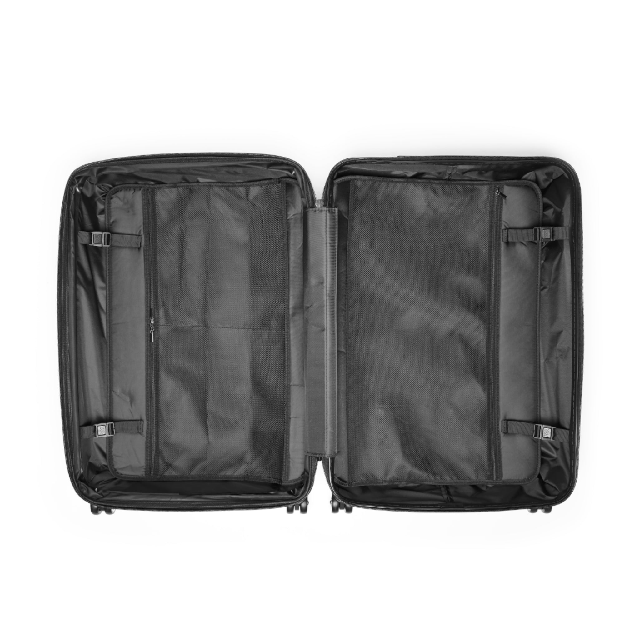 Lion Crest Suitcase – Gold Lion Travel Luggage