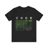 The Code - T-Shirt - Conscience Garment
