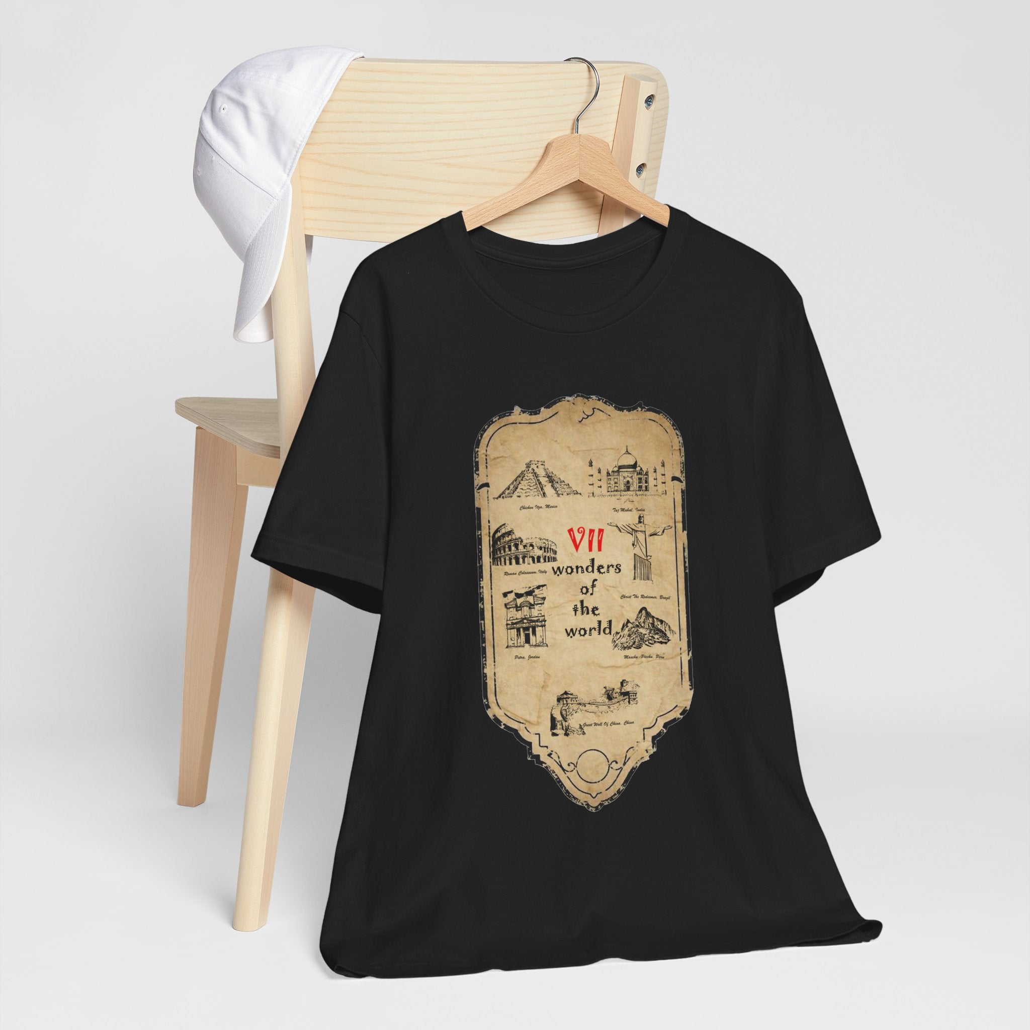 Seven Wonders of the World T-shirt