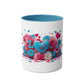 Love and Hearts Two-Tone Mug, 11oz - Conscience Garment