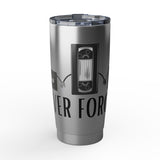 Never Forget Retro Vagabond 20oz Stainless Steel Tumbler - Cassette, VHS & Floppy Disc