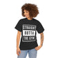 Funny Fitness T-Shirt - Cotton T-shirt, Straight Outta Gym Design - Conscience Garment
