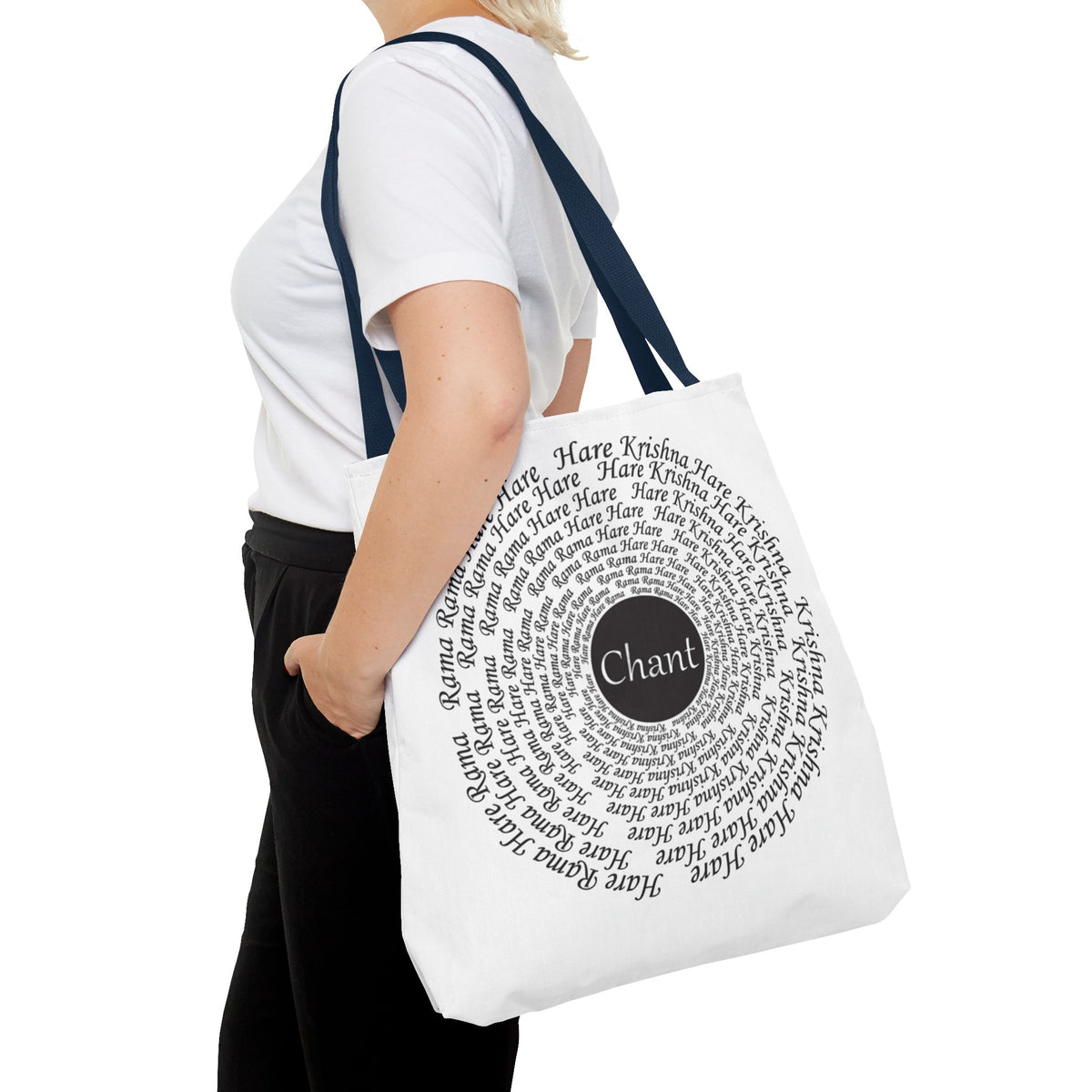 Hare Krishna Chant Mantra Meditation Tote Bag