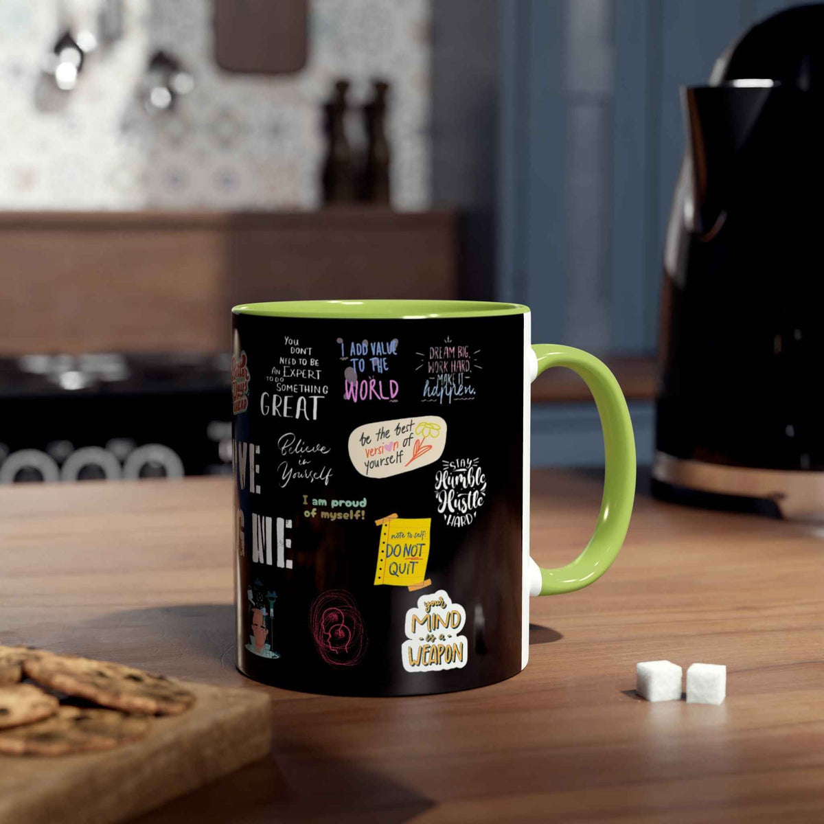 Love Yourself Two-Tone Coffee Mug, 11oz