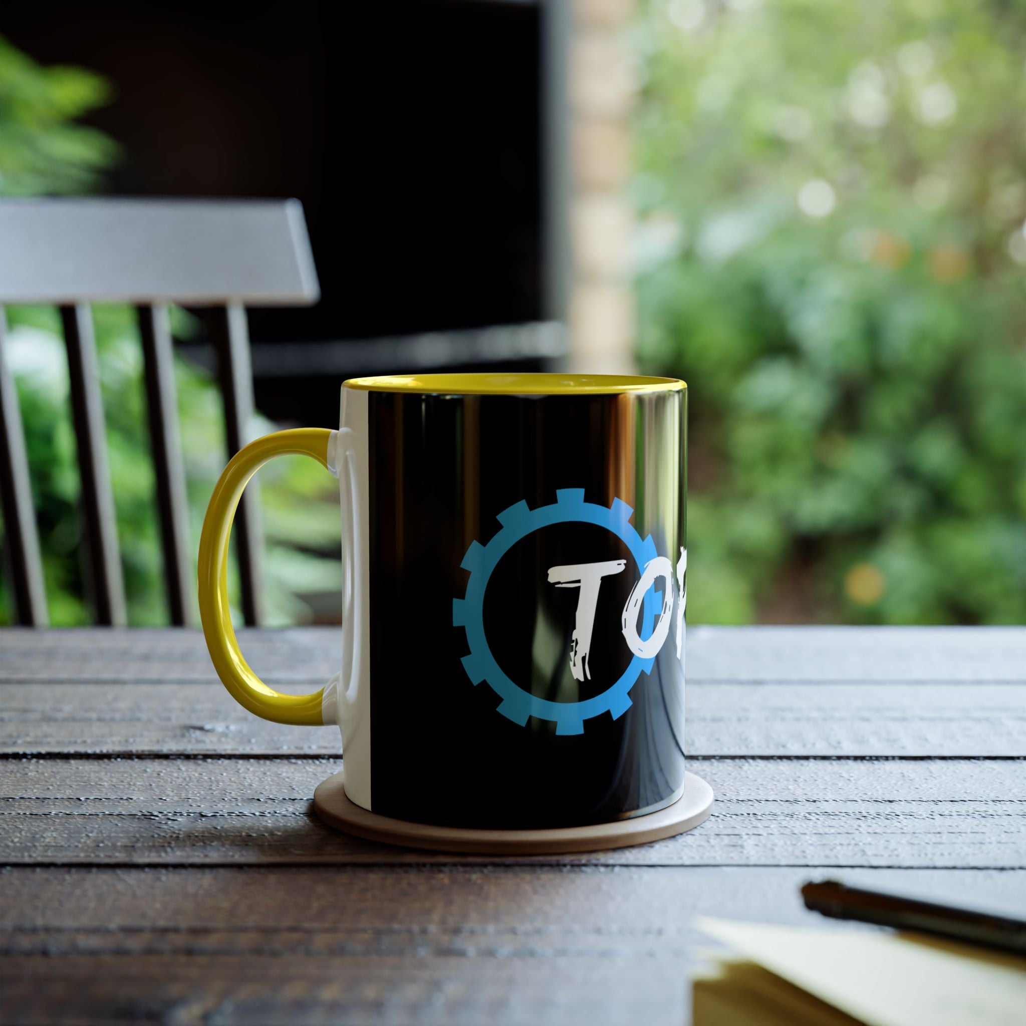 Top Bro Coffee Mug - Two-Tone, 11oz