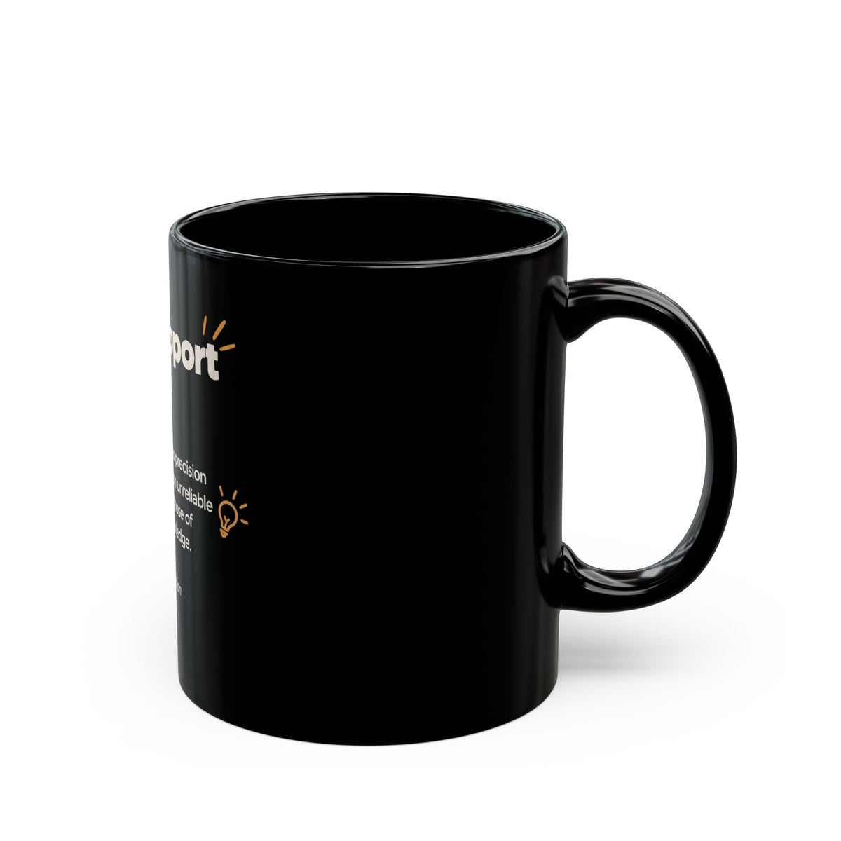 Tech Support Definition Mug — Funny IT Coffee Cup (11oz & 15oz) Gifts AI