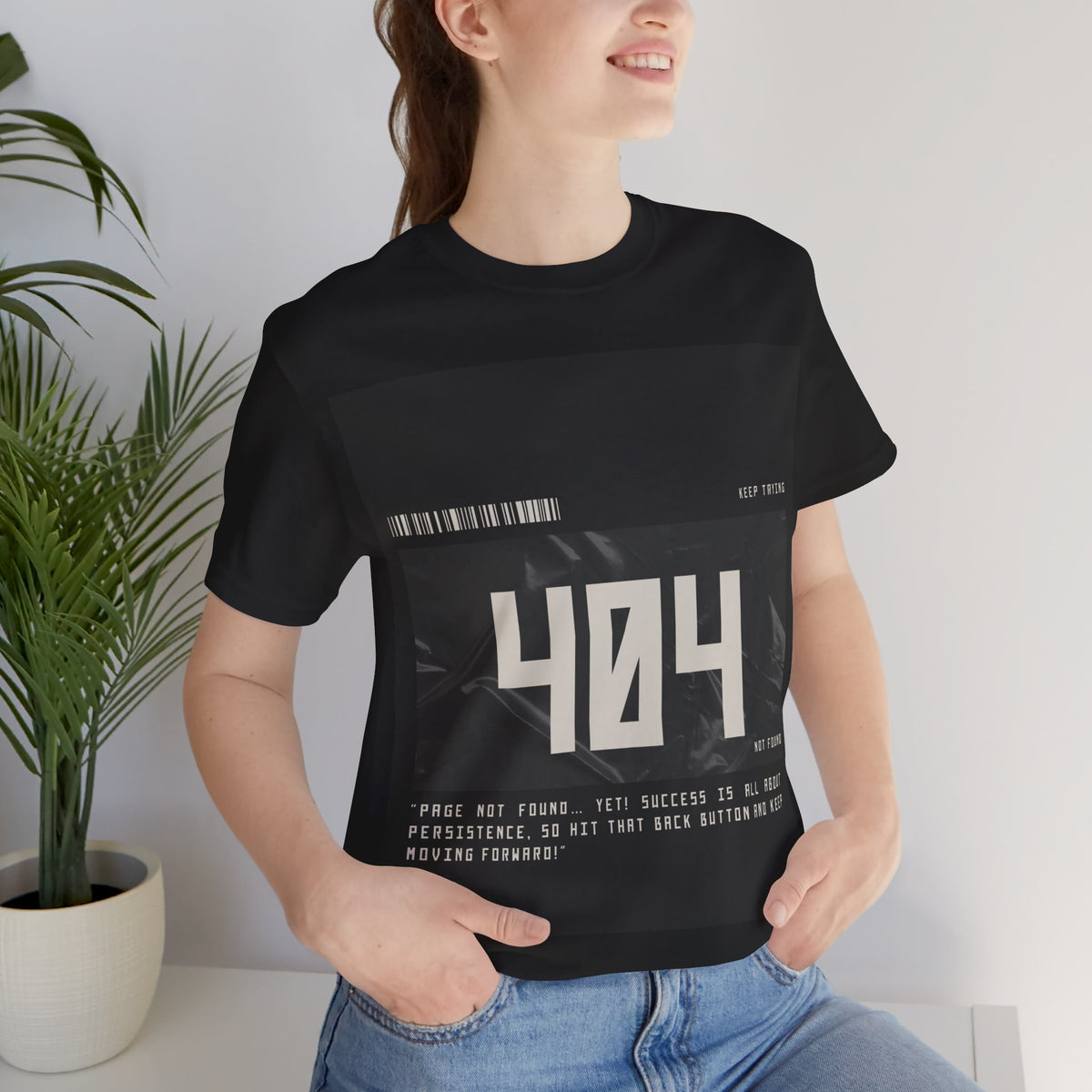 Funny 404 Error Unisex Tee - Technical Professionals - Conscience Garment