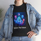 T-Shirt — "Secure The Future" Cybersecurity Futuristic Graphic Tee - Conscience Garment