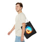 Fire and Ice Yin Yang Tote Bag