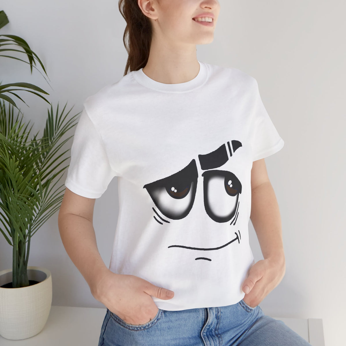 Frowning Face T-shirt - Conscience Garment