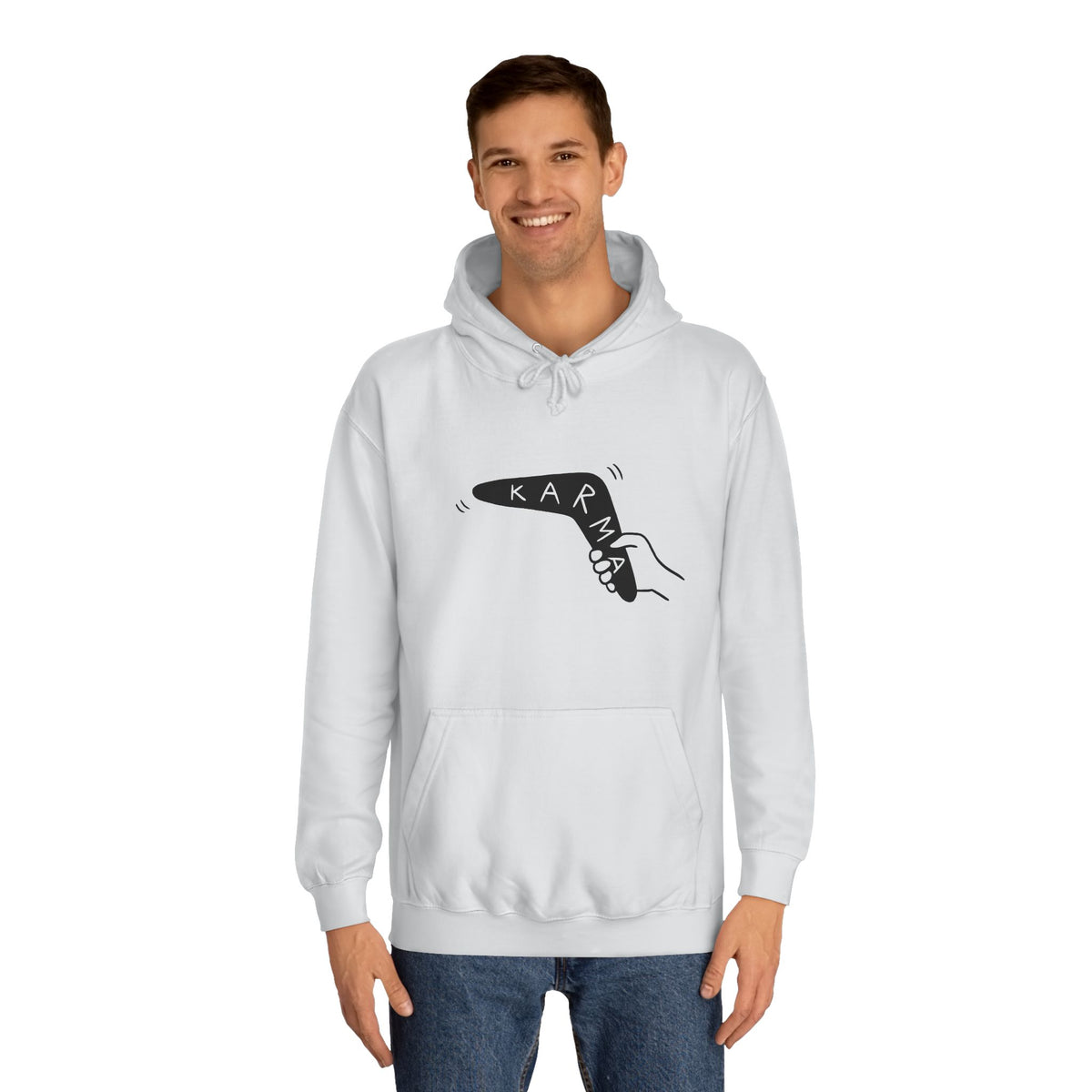 Funny Hoodie Karma Boomerang - Conscience Garment