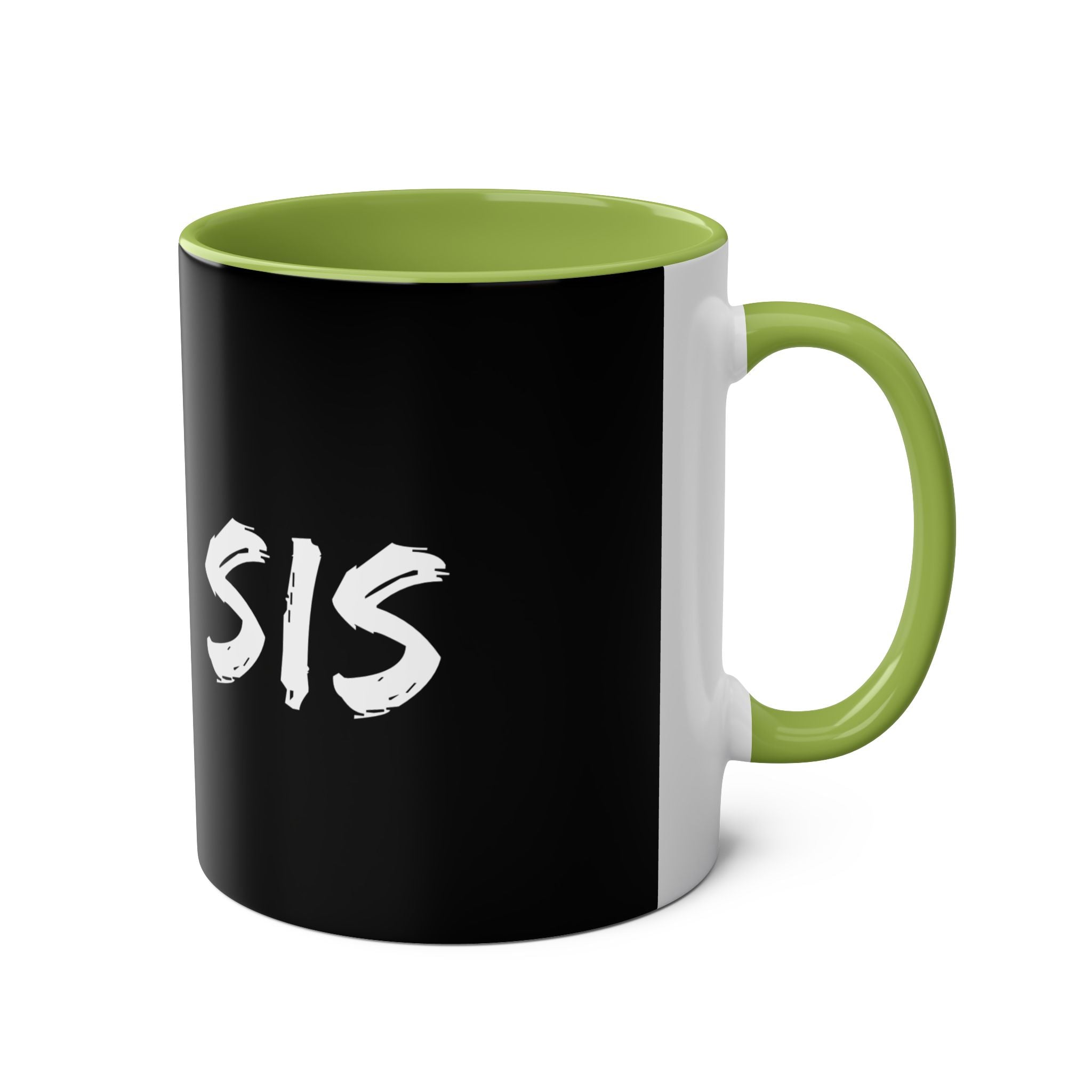 Top Sister Two-Tone Coffee Mug, Birthday Gift, 7 Colors